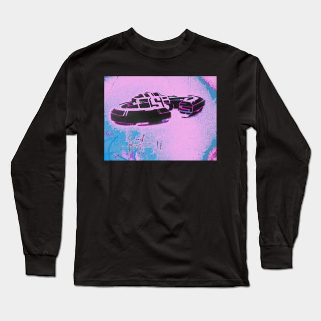 Spacecraft / Swiss Artwork Photography Long Sleeve T-Shirt by RaphaelWolf